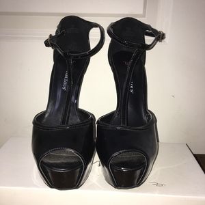 T Strap Heel